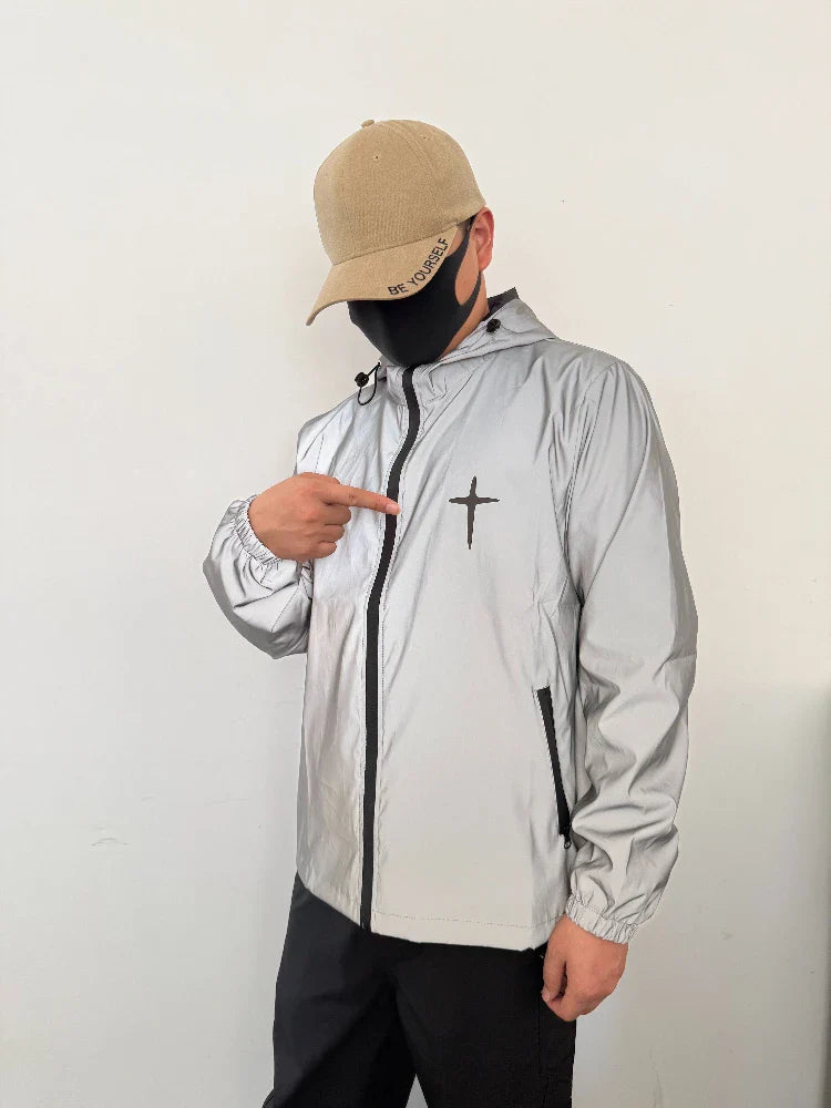Reflective Men's Outdoor Jacket