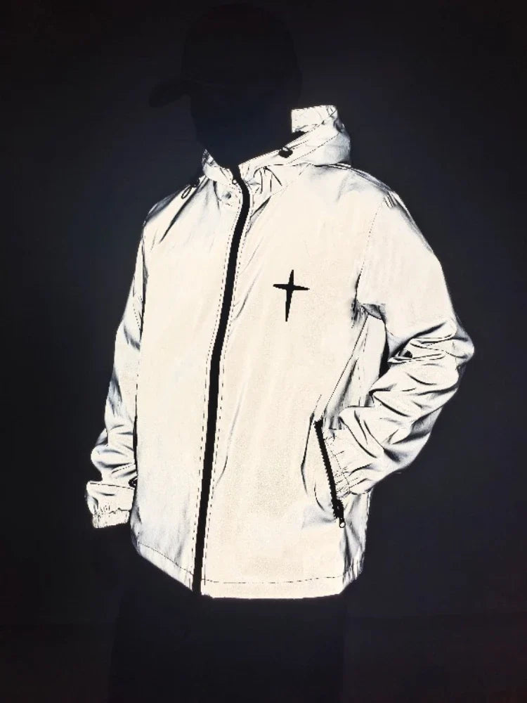 Reflective Men's Outdoor Jacket