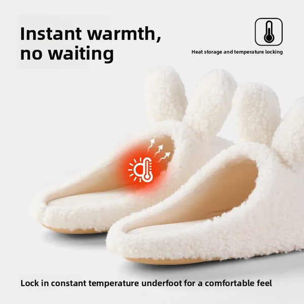 Miffy Plush Cotton Slippers