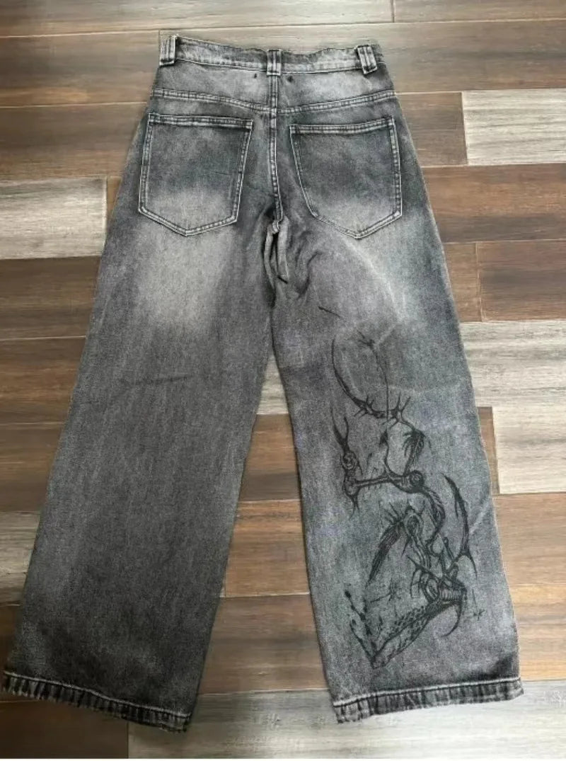Vintage Streetwear Denim Jeans