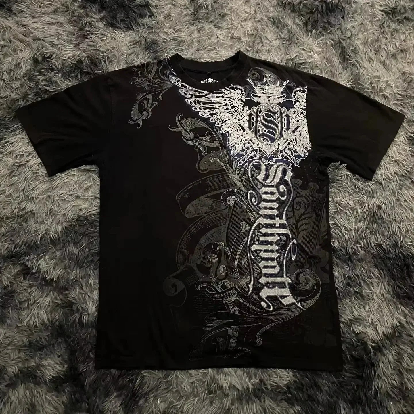 Retro Gothic Streetwear Tee