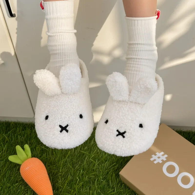 Miffy Plush Cotton Slippers
